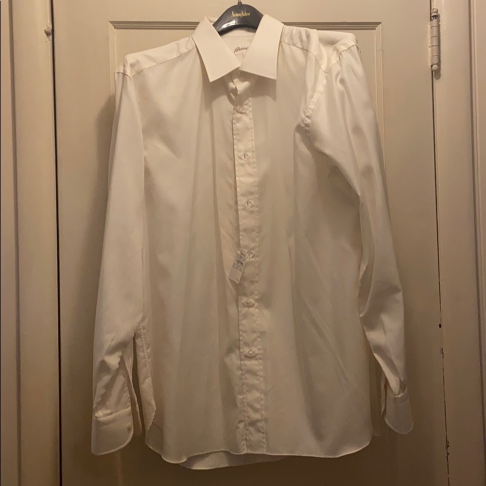 Brioni button down dress shirt